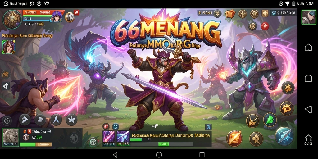 Gameplay seru di dunia MMORPG 66MENANG.