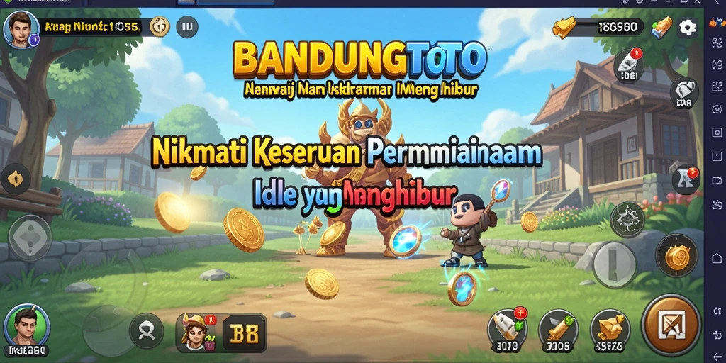 Screenshot BANDUNGTOTO menampilkan gameplay Idle yang seru dan mengasyikkan.
