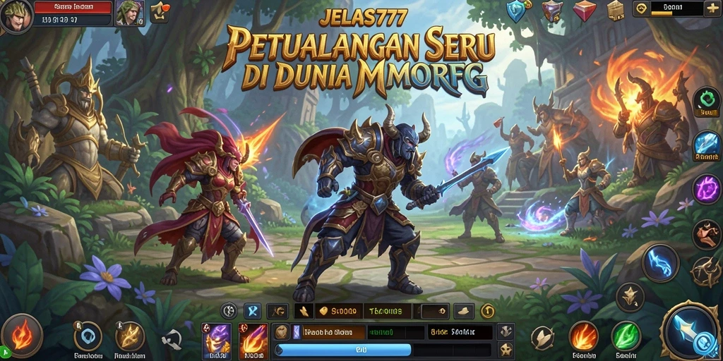 Tangkapan layar gameplay JELAS777 menampilkan pertarungan seru dengan pemain lain.