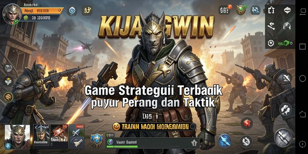 Tampilan gameplay seru dan menegangkan di KIJANGWIN.