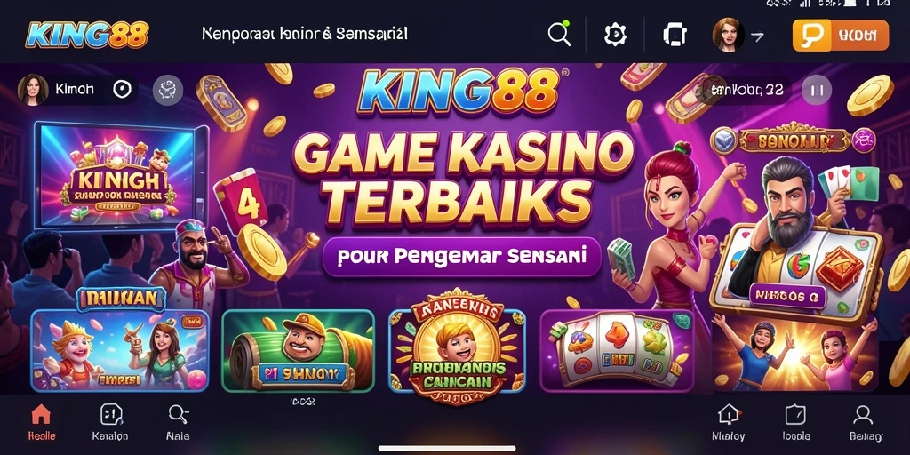 Tampilan gameplay menarik dari KING88 yang memikat.