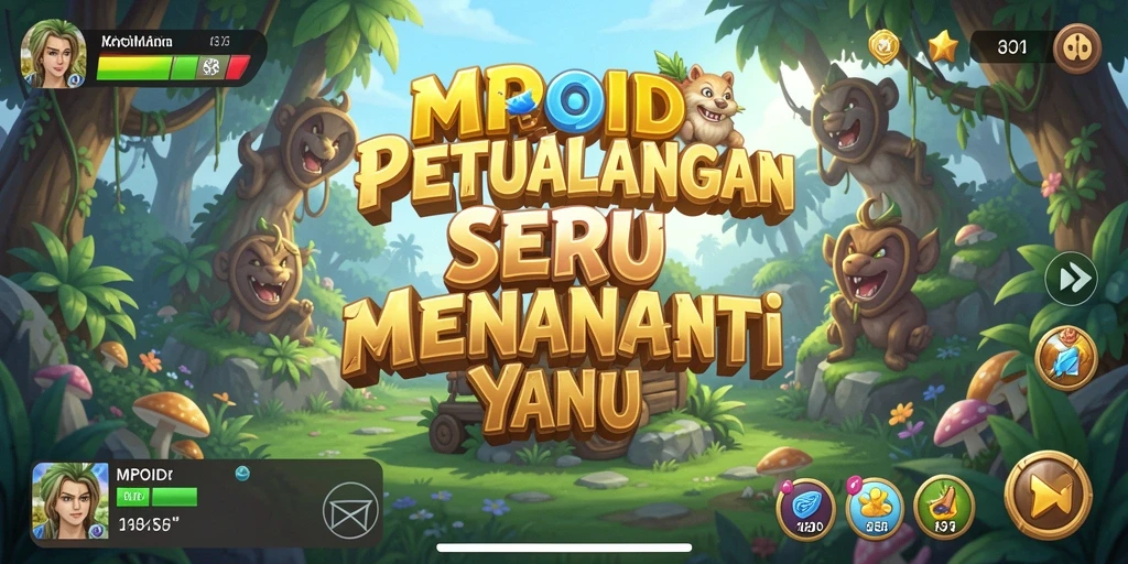 Tampilan gameplay MPOID dengan petualangan menegangkan.