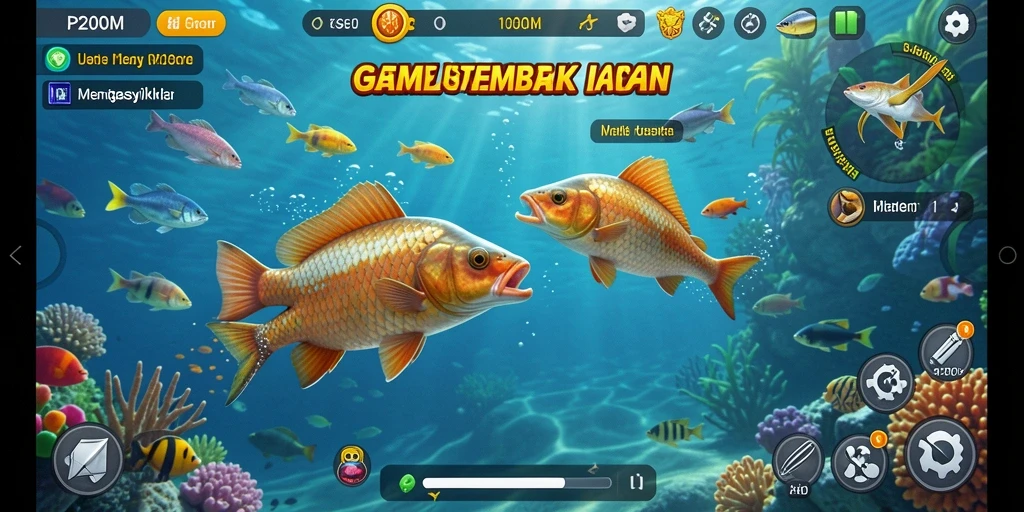 Tembak ikan dengan grafis menawan dan gameplay seru.
