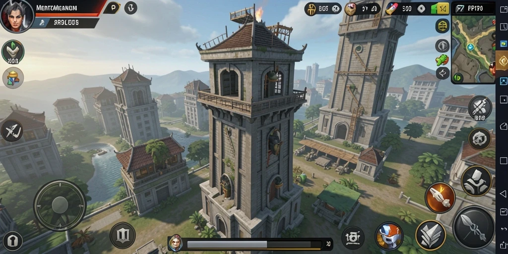 Gameplay PP7 yang menegangkan di dunia Tower Defense.