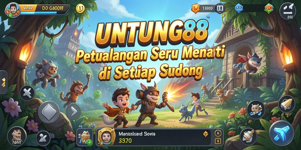 Tangkapan layar UNTUNG88 menampilkan aksi mendebarkan dalam petualangan seru.